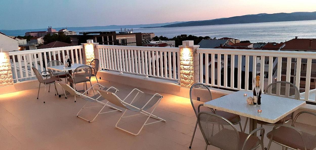 Apartments Villa Bonaca Baška Voda المظهر الخارجي الصورة
